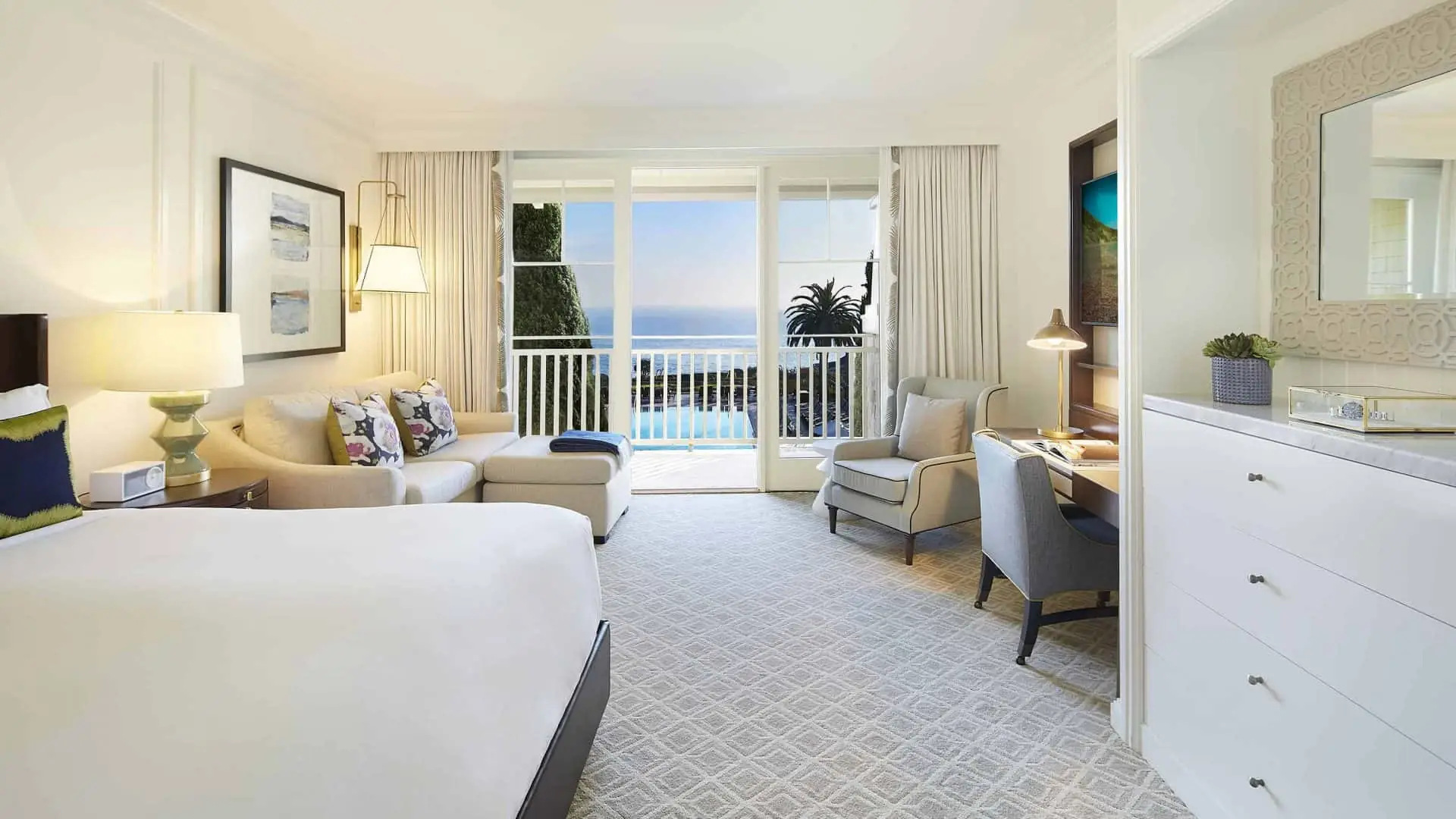 Coastal King guestroom at Montage Laguna Beach