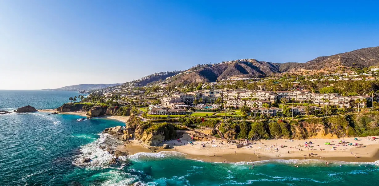 Aerial view of Montage Laguna Beach