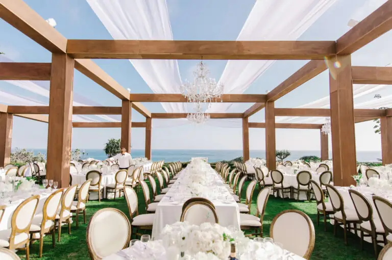 Wedding reception at Montage Laguna Beach