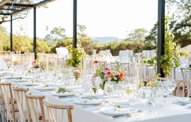 Wedding details at Montage resort