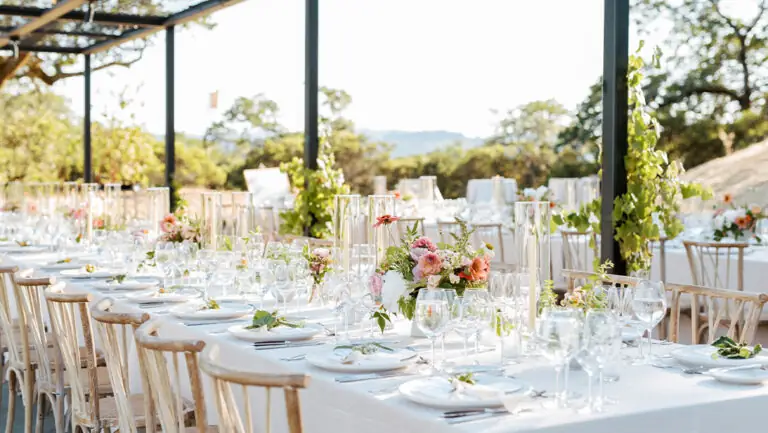 Wedding details at Montage resort