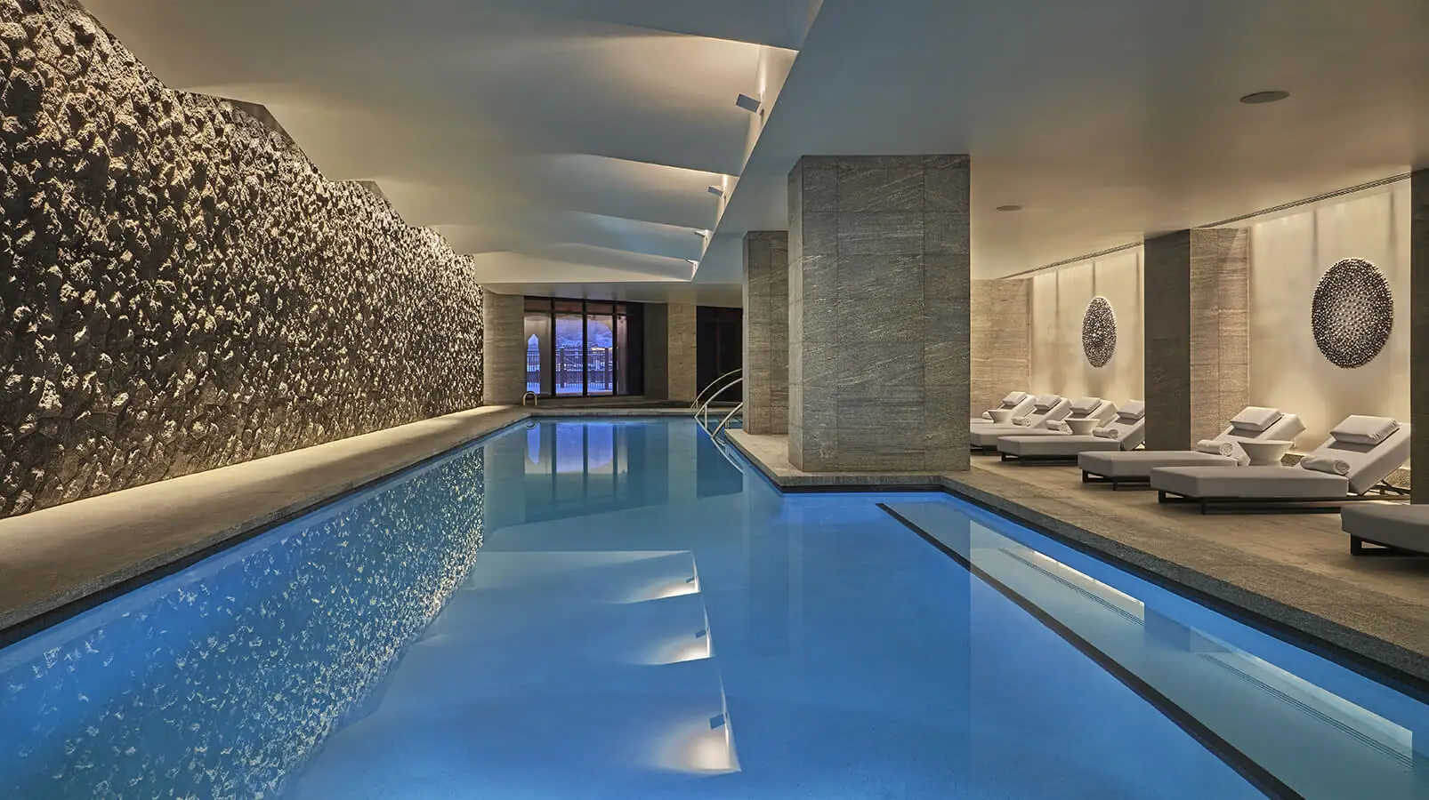 Spa pool at Montage Big Sky