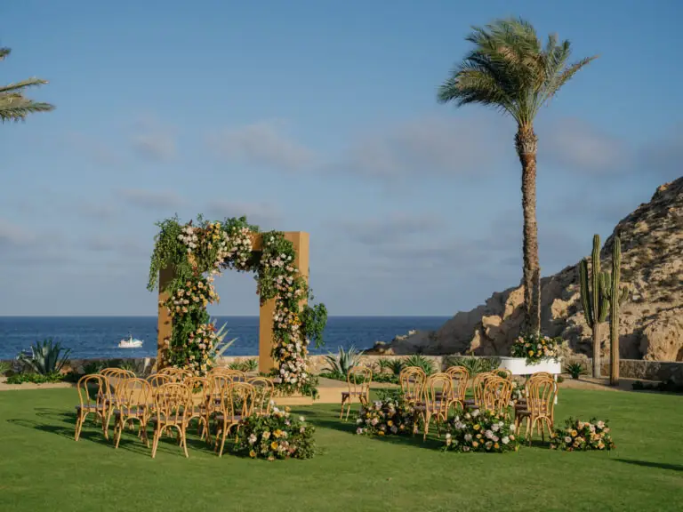 Montage Los Cabos lawn ceremony.