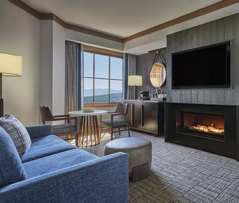 A suite at Montage Big Sky.