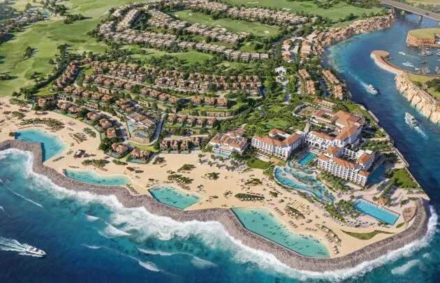 Montage Ras El Hekma aerial view