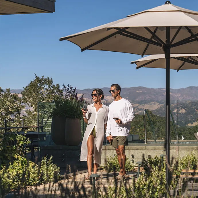 Couple at Montage Healdsburg