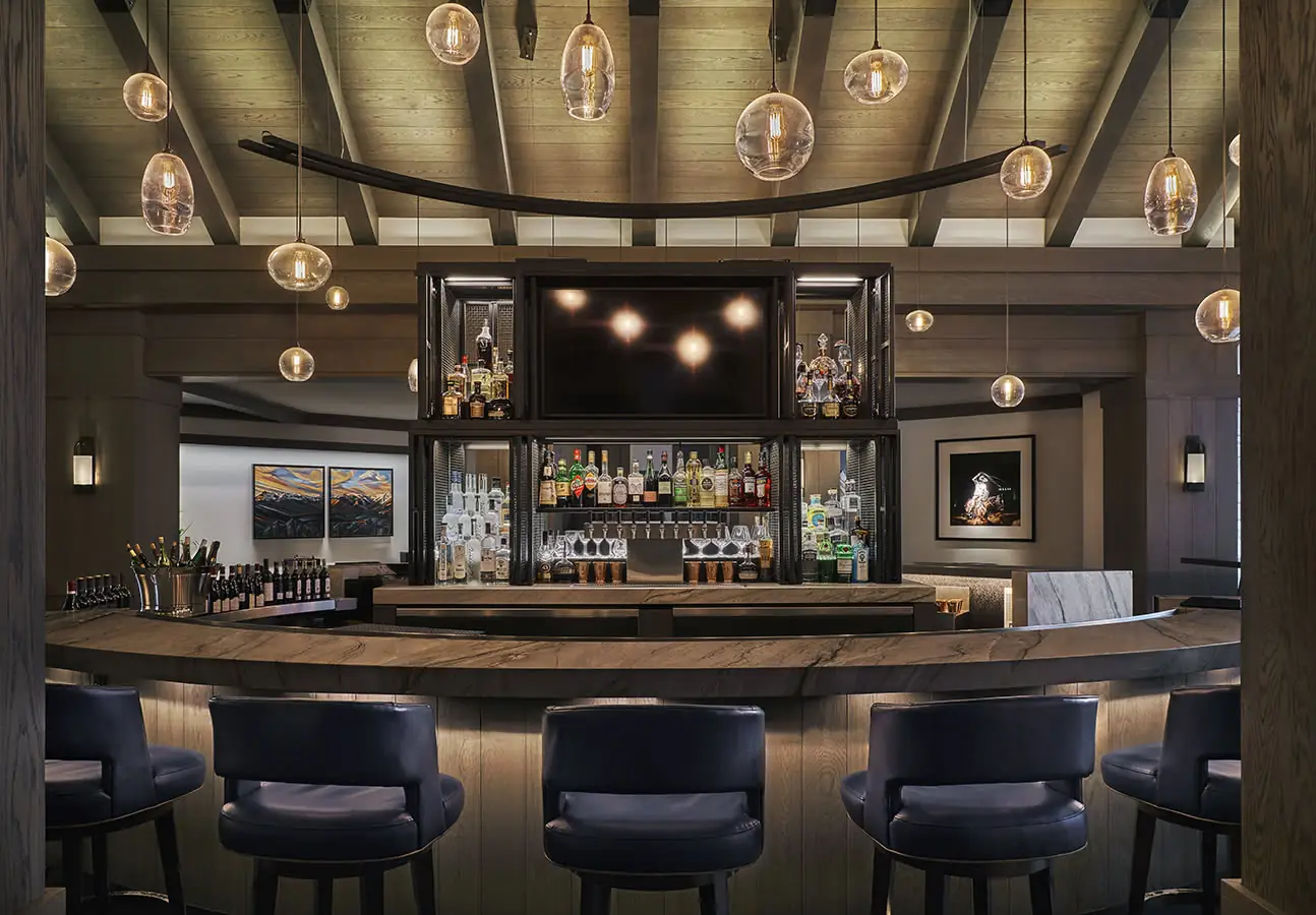 Alpenglow at at Montage Big Sky