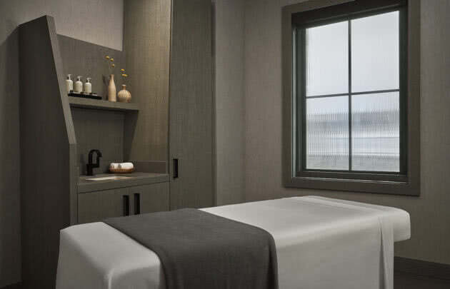 Spa Montage treatment room at at Montage Big Sky