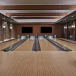 Beartooth Bowling alley at at Montage Big Sky