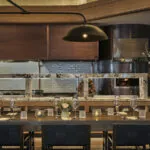 The bar at Cortina at Montage Big Sky