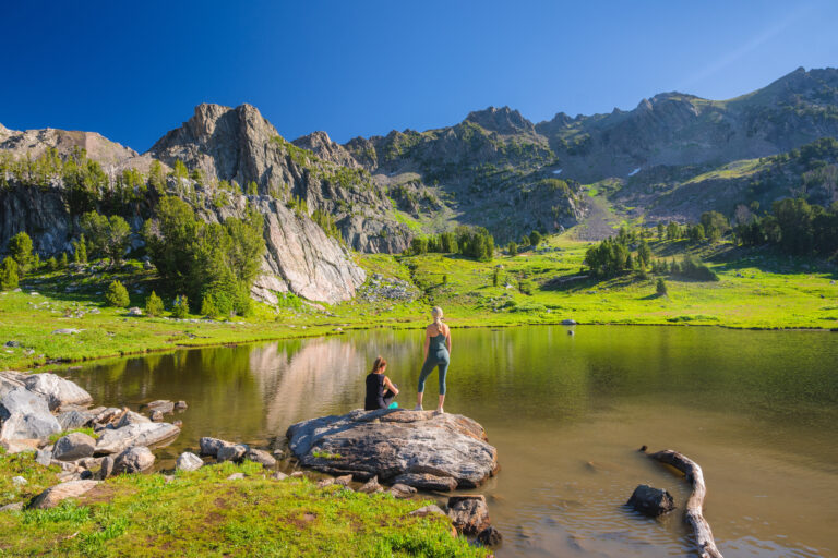 Woman Hiking