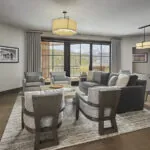 Living Room of a Montage Big Sky Residence