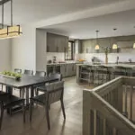 Kitchen and Dining Room of a Montage Big Sky Residence