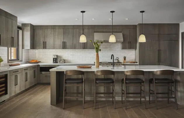 The Kitchen in a Montage Big Sky Residence
