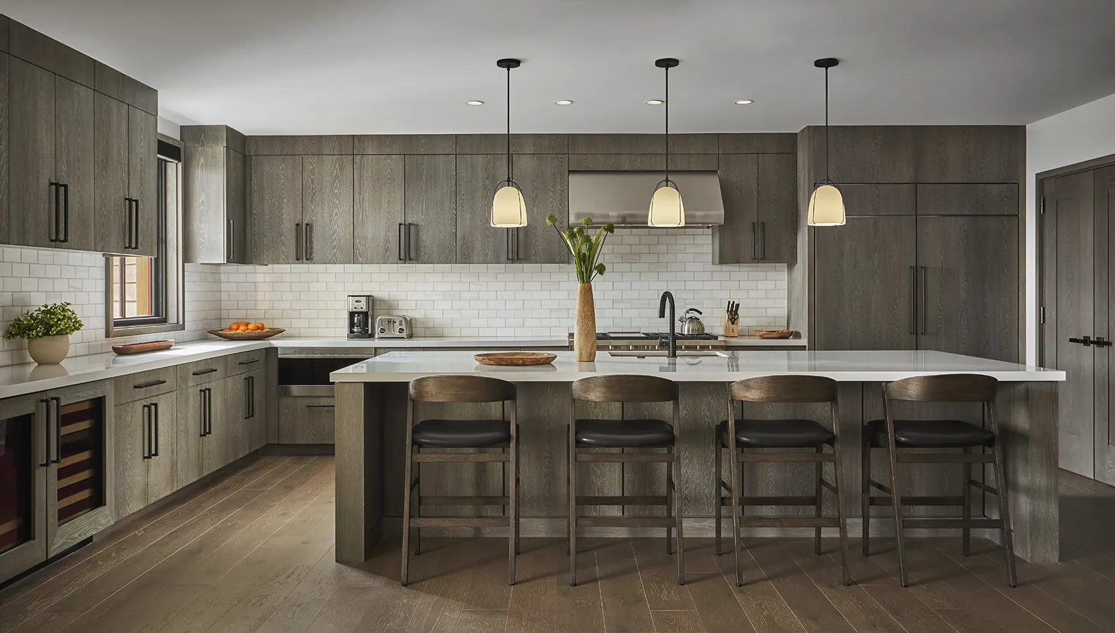 The Kitchen in a Montage Big Sky Residence