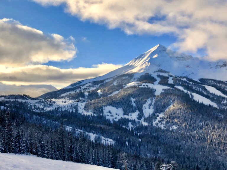 Huge mountain and great views