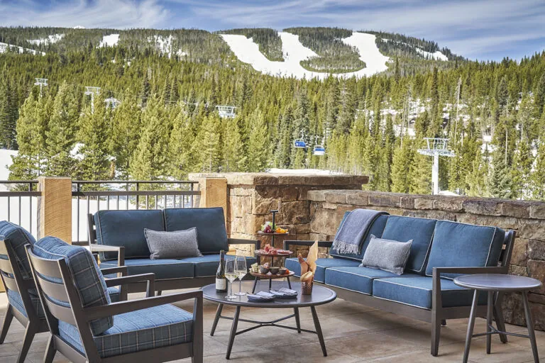 Spanish Peaks Suite terrace.