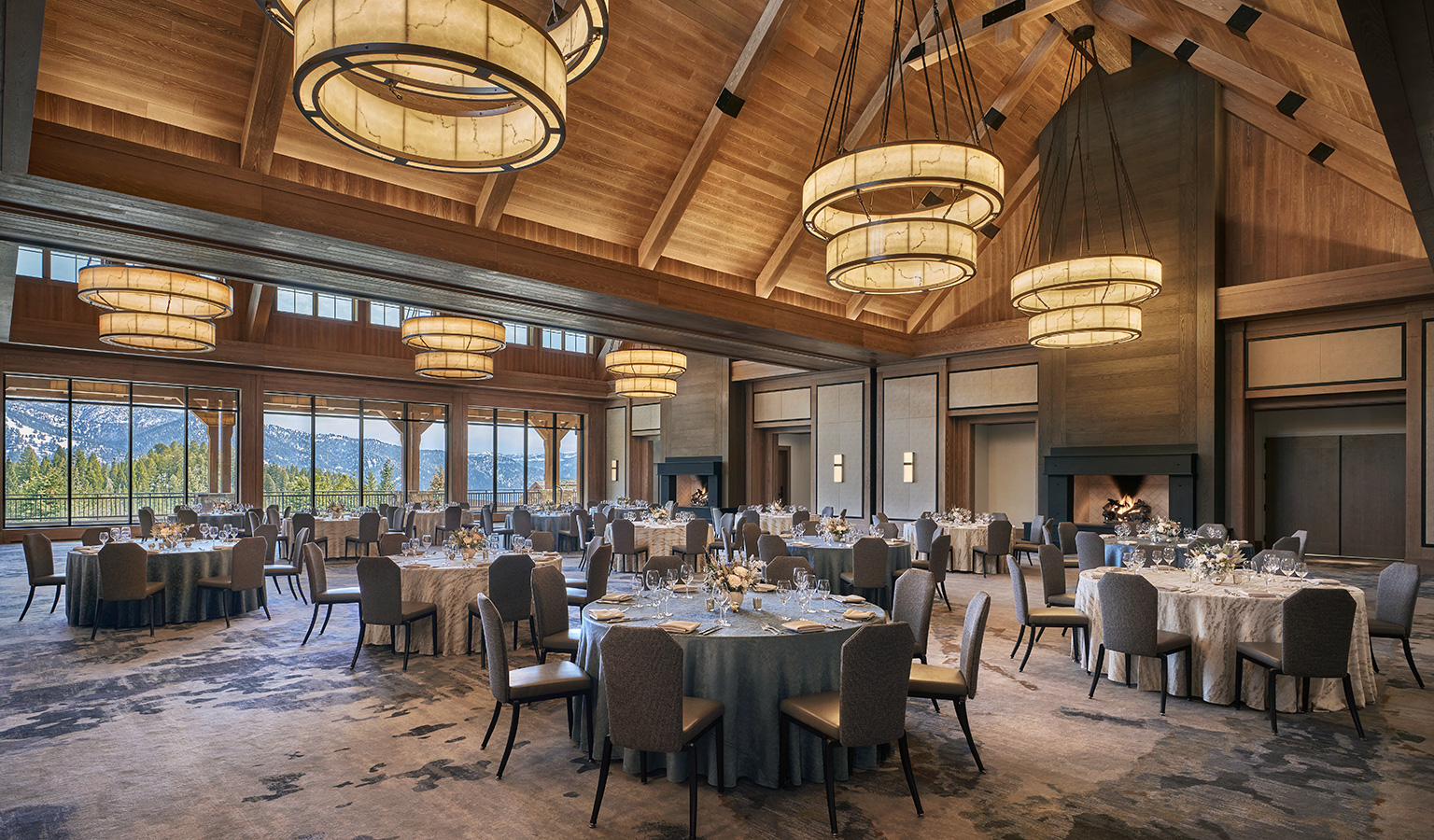 Ballroom at Montage Big Sky