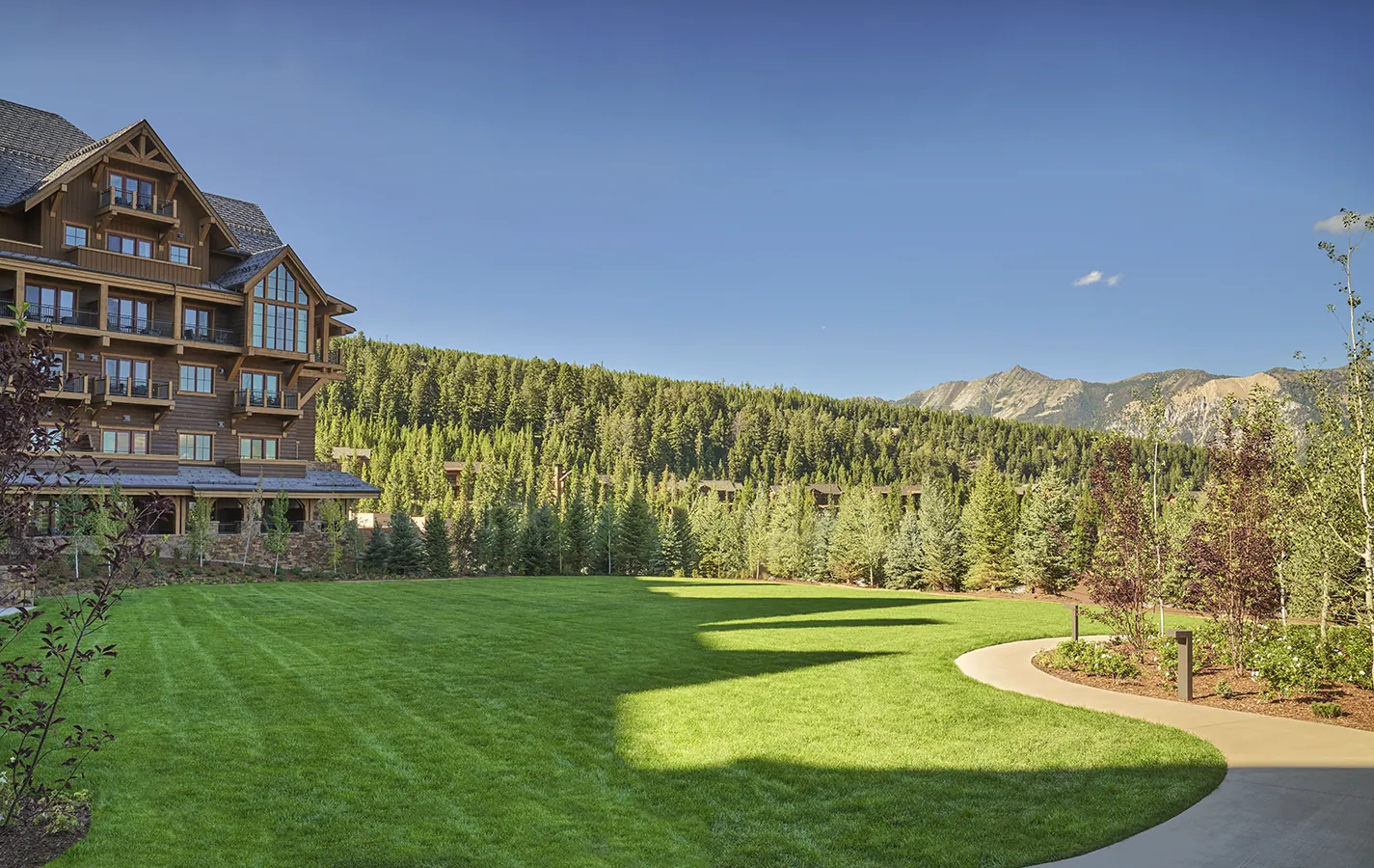 The Grand Lawn at Montage Big Sky