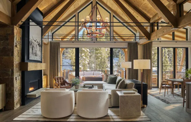 Montage Mountain Home Living Room Winter