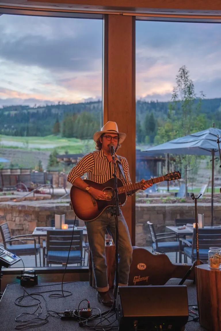 Live music at alpenglow