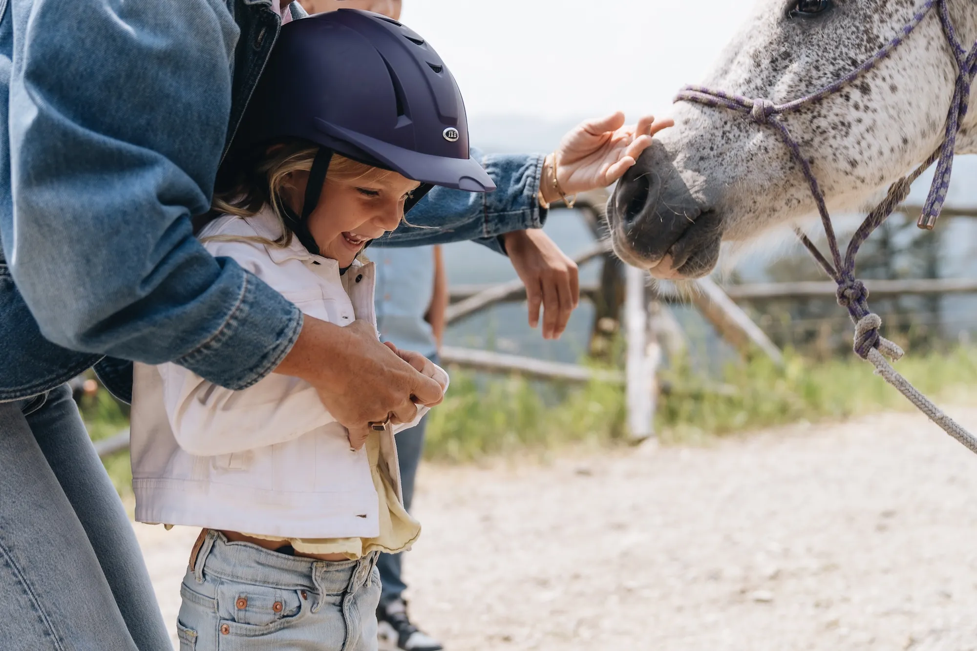 Summer horseback riding