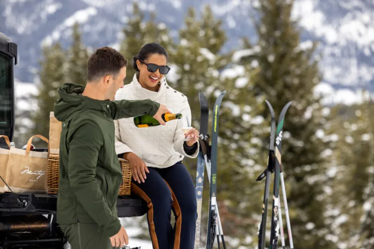 Celebratory Couple shot