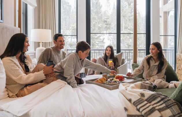 Family in Bed