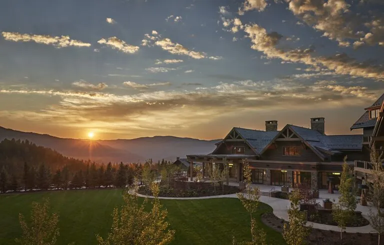 Mountain views at Montage Big Sky