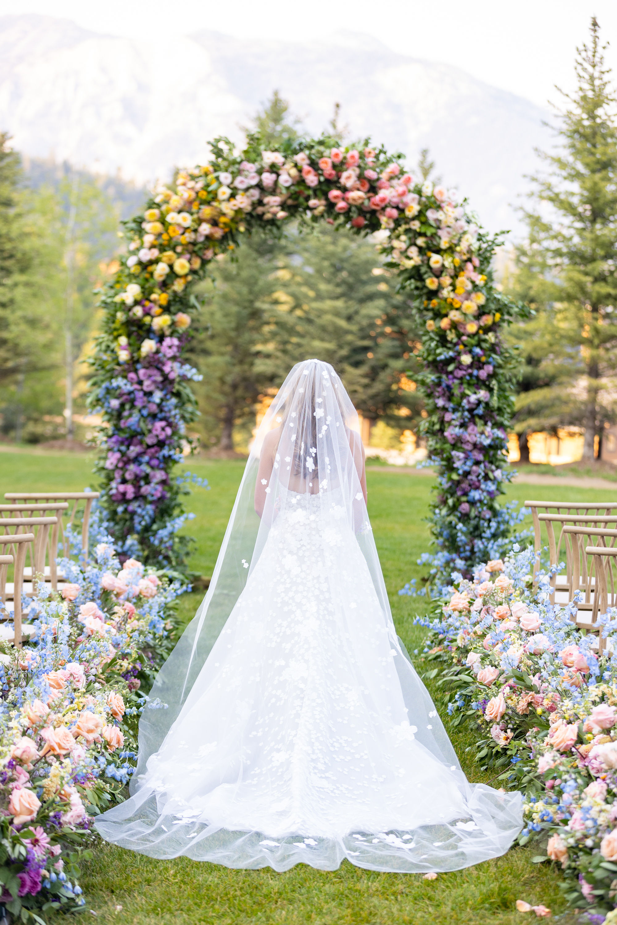 Bride at Montage Big Sky