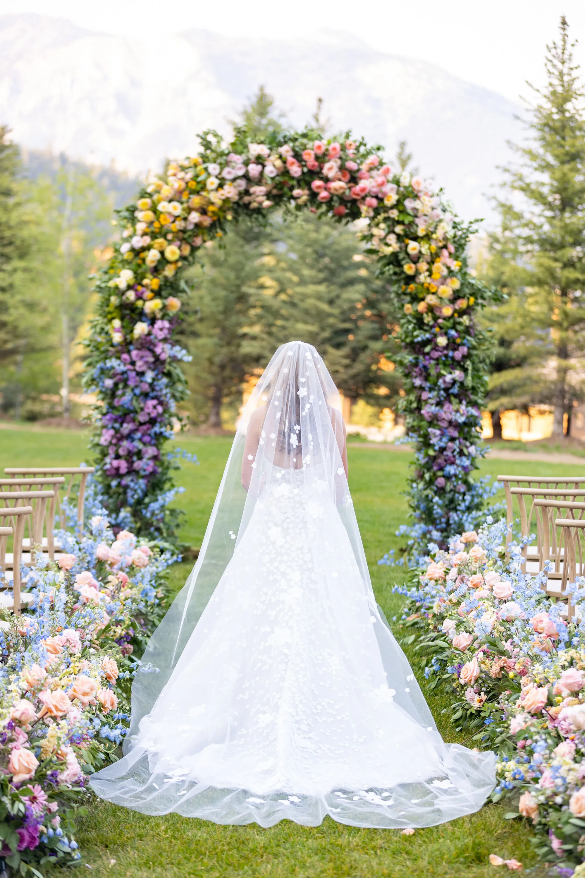 Bride at Montage Big Sky
