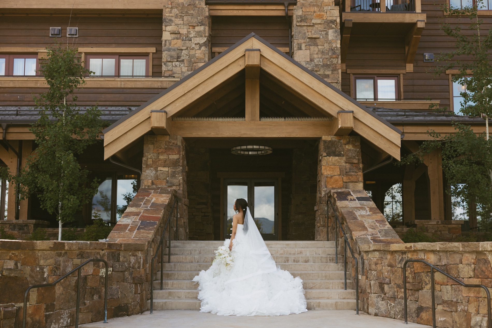 Bride at Montage Big Sky