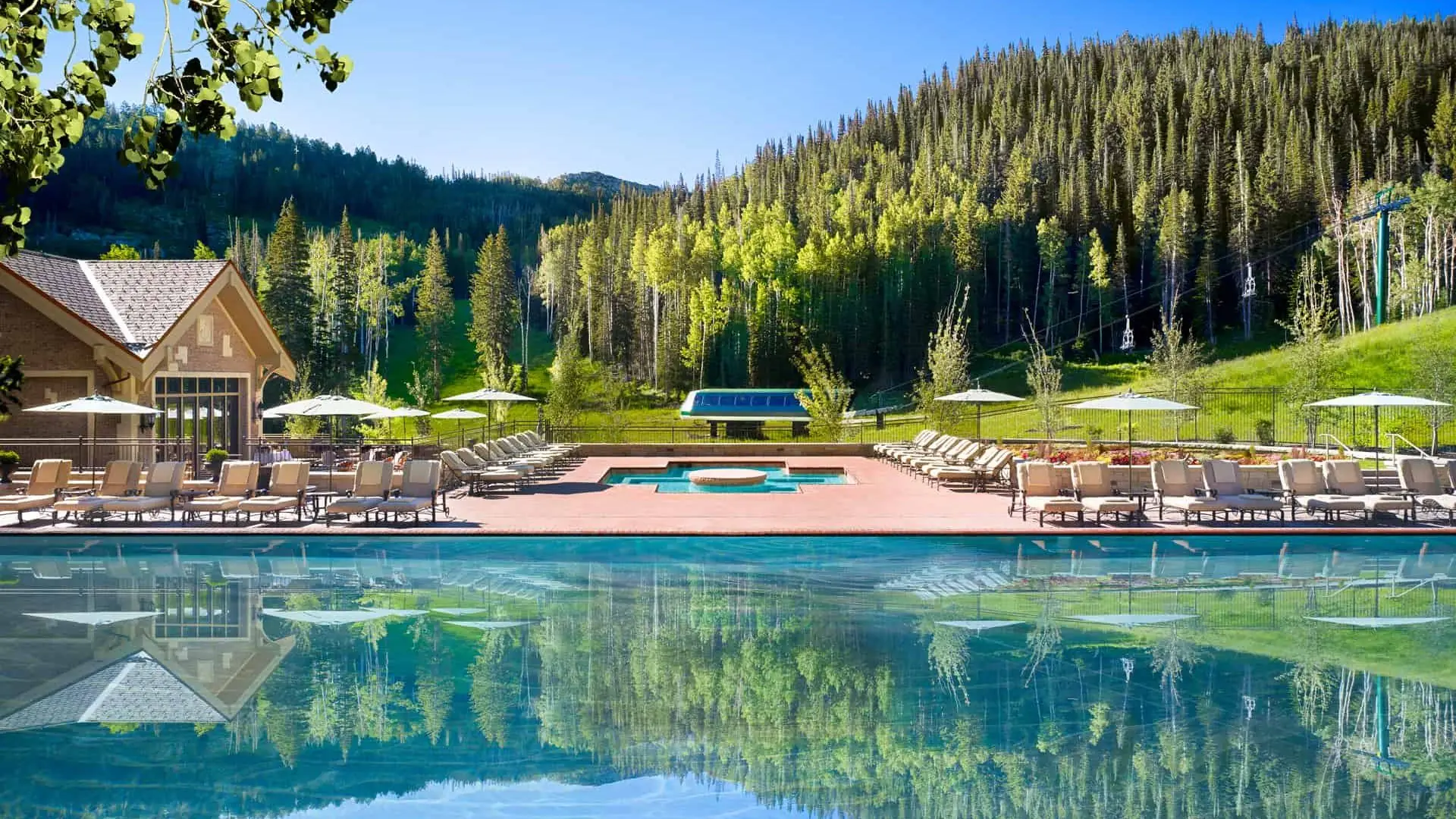 Montage Deer Valley Alpine Pool