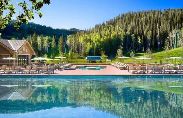 Montage Deer Valley Alpine Pool