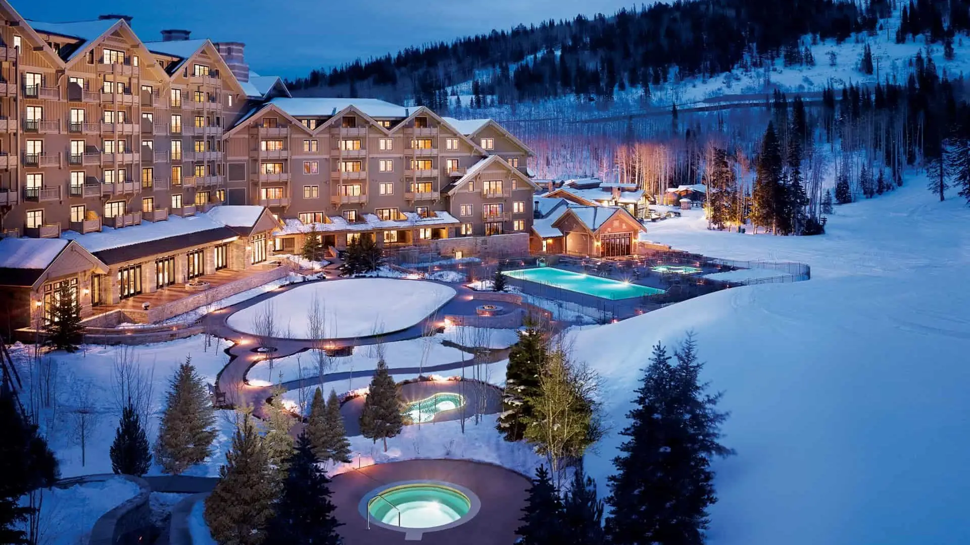 Montage Deer Valley Outdoor Spa