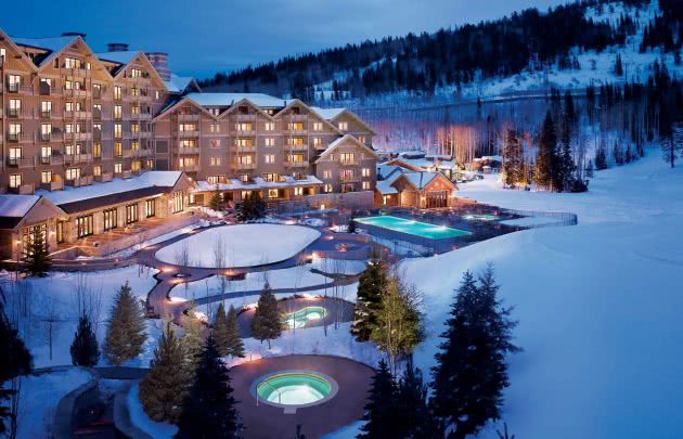 Montage Deer Valley Outdoor Spa