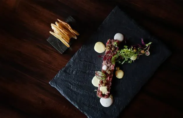 Beef Tartare in Deer Valley