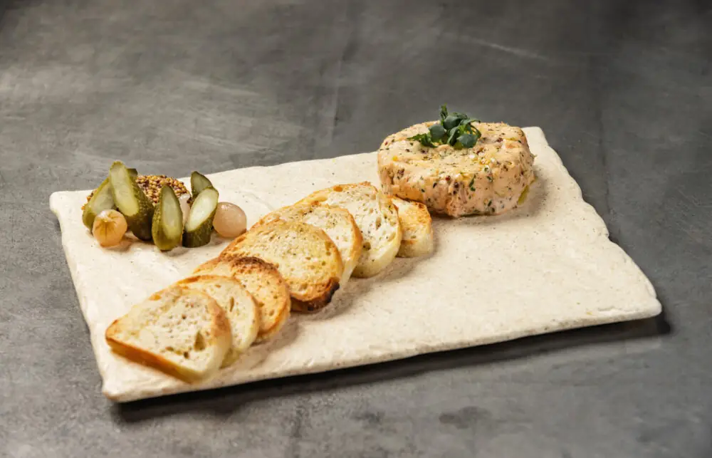 Bread and dip at Montage Deer Valley