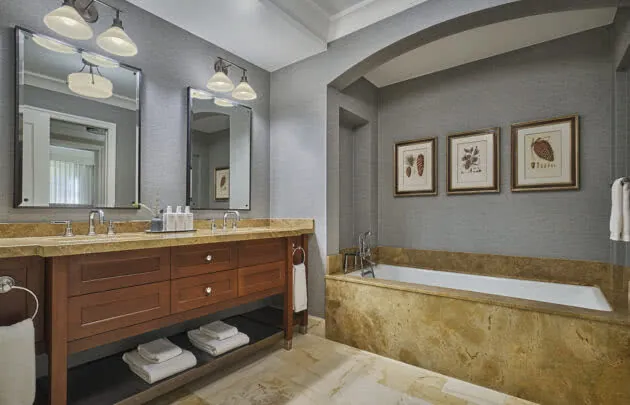 Guestroom bathroom at Montage Deer Valley