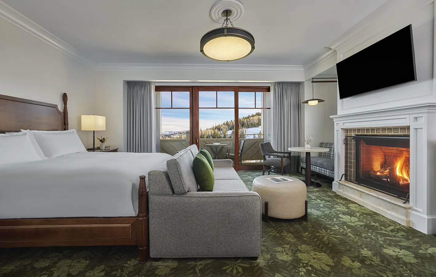 Peak View King Guestroom at Montage Deer Valley