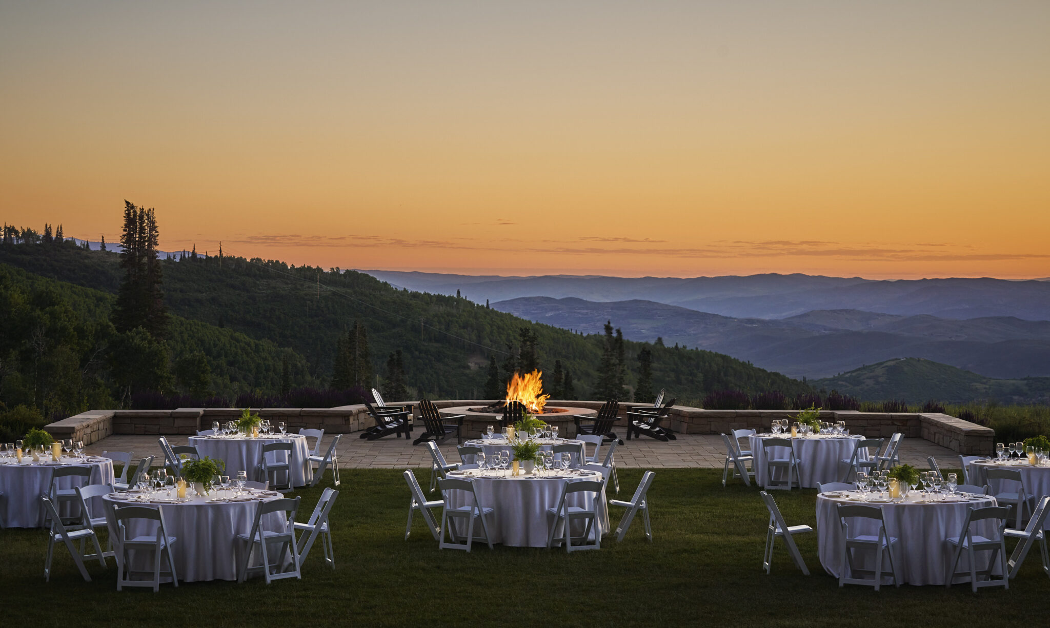 Grand Lawn at Montage Deer Valley resort