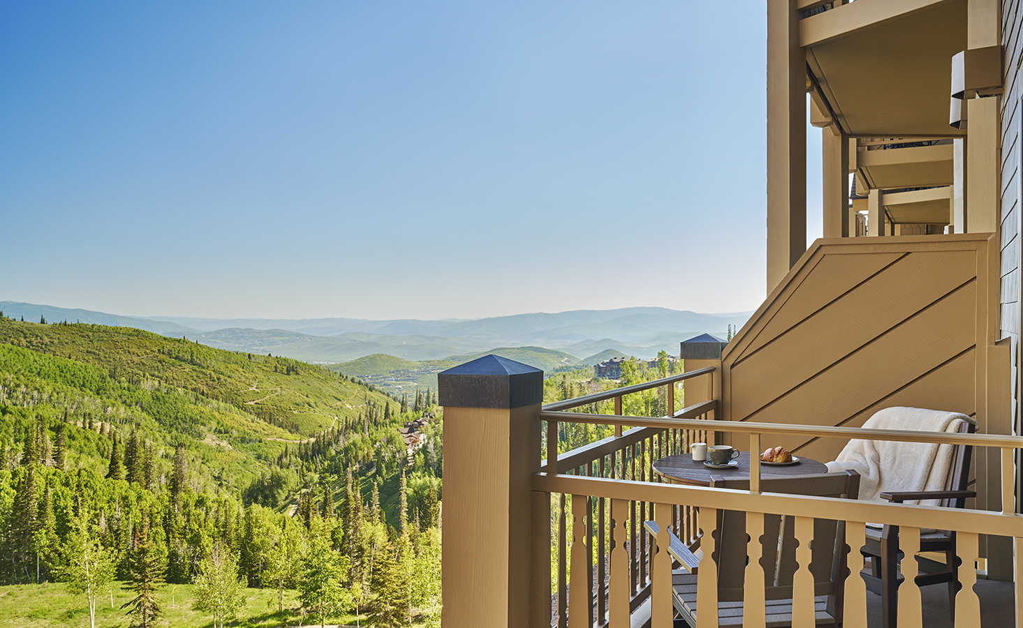 Mountain view from Montage Deer Valley Suite