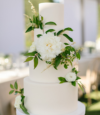Wedding cake in Deer Valley