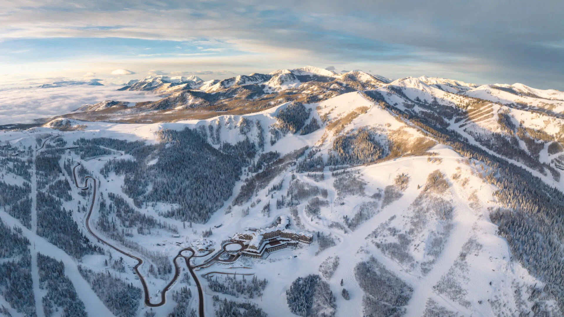 Winter Aerial