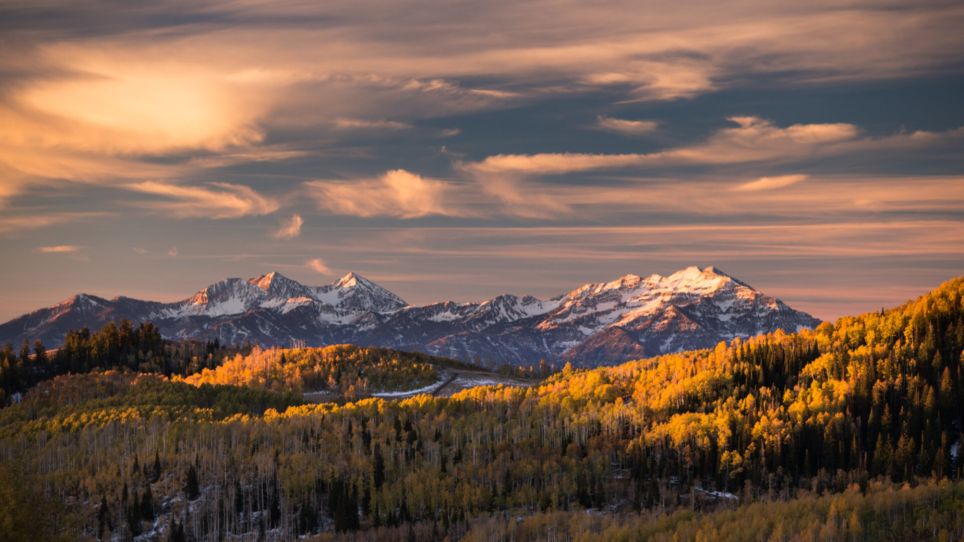 Fall in Wasatch Mountains