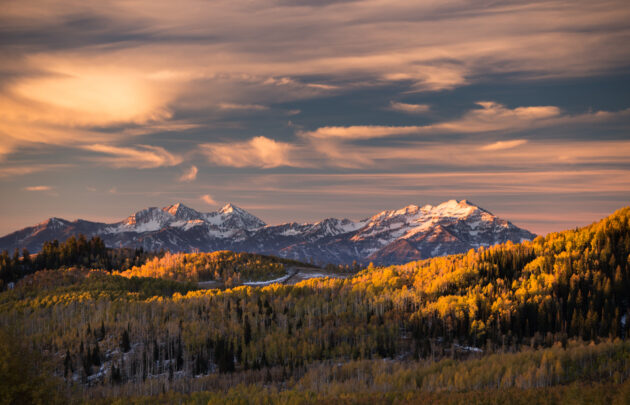 Fall in Wasatch Mountains