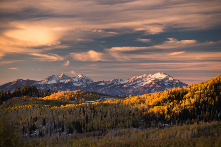 Fall in Wasatch Mountains