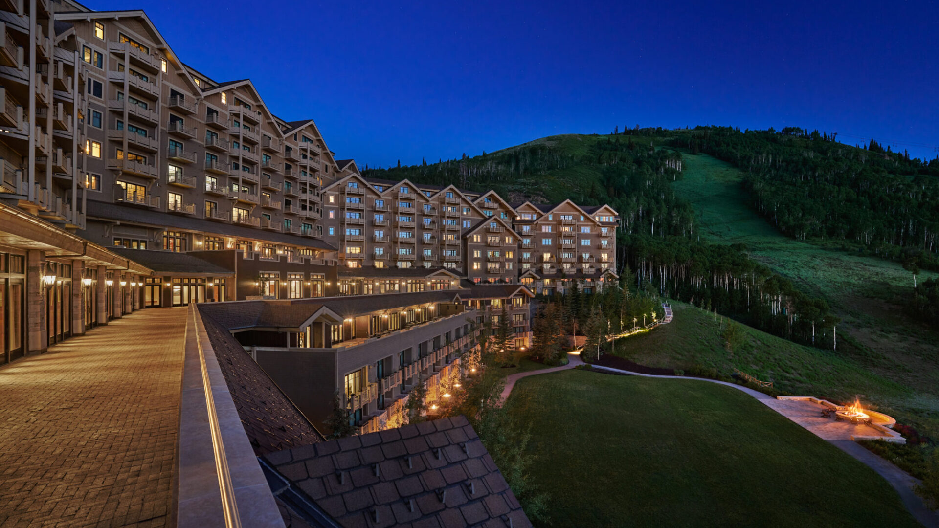 Montage Deer Valley Summer Exterior Hero