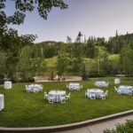 Events Lawn for celebrations, weddings, and gatherings at Montage Deer Valley