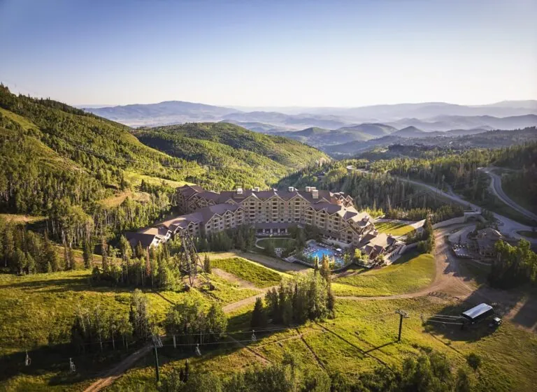 Destination shot for Montage Deer Valley resort